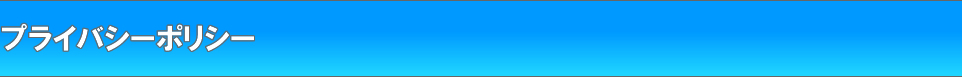 プライバシーポリシー